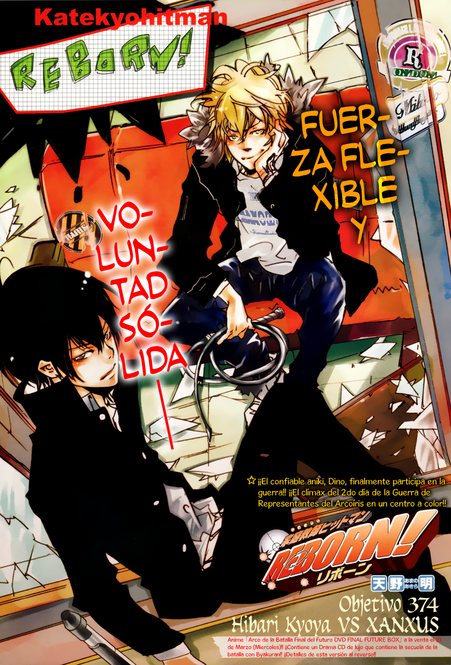 Katekyo Hitman Reborn!-Chapter 374